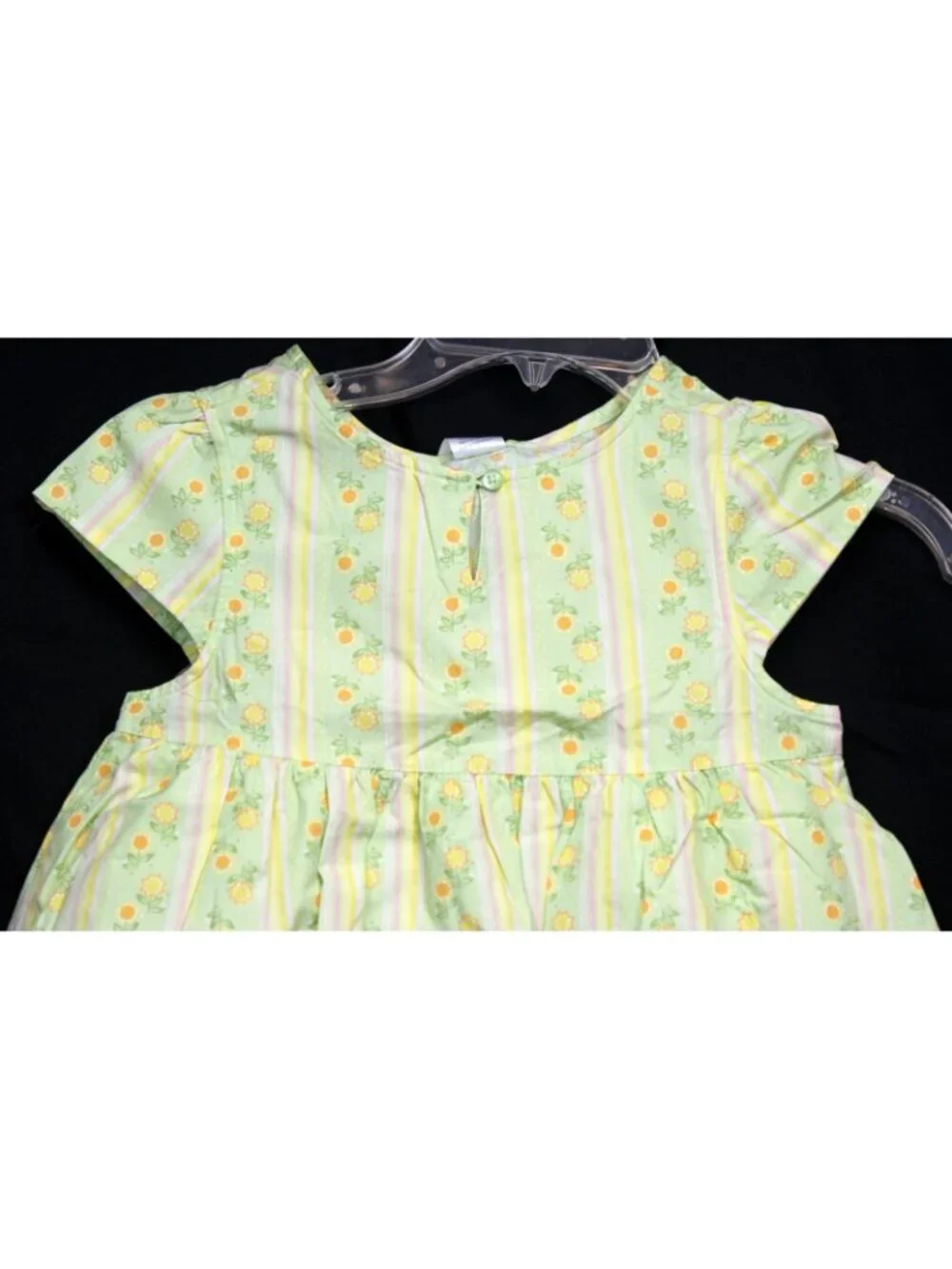 2007 Gymboree Sunflower Fields Shirt sz 8 Hem Swing Baby Doll Stripes Summer Fun